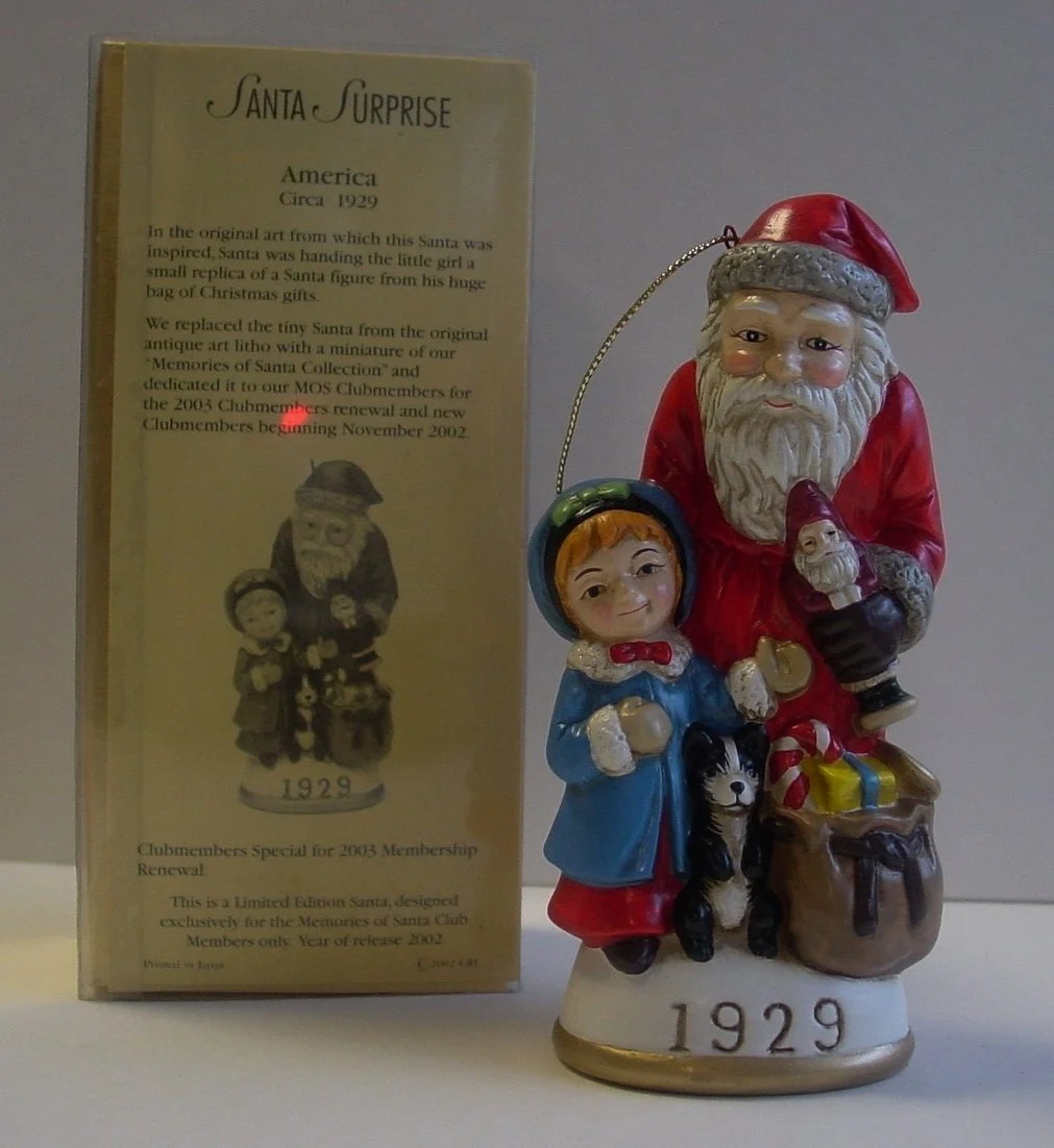 1929 Santa Surprise - Memories of Santa — The Memories of Santa